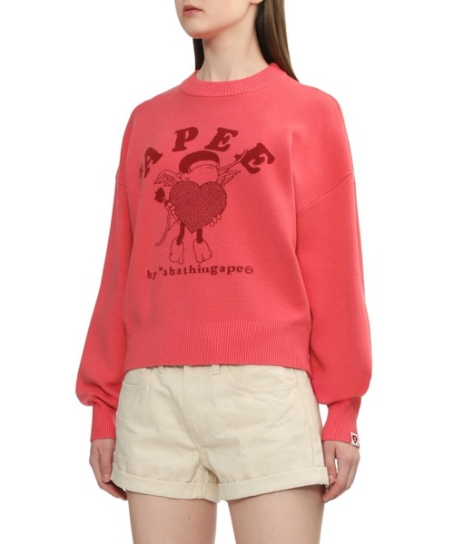 BABY LISA BIRDSEYE SWEATER（ニット/セーター）｜A BATHING APE（ア