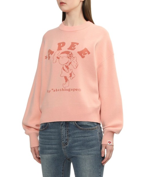 BABY LISA BIRDSEYE SWEATER（ニット/セーター）｜A BATHING APE（ア