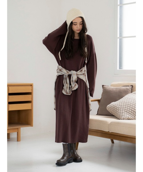 Ungrid（アングリッド）の「イヤーフラップニット帽（ニットキャップ/ビーニー・レディース・アイボリー/ヘザーグレー/チャコールグレー・FREE）」の18枚目の写真