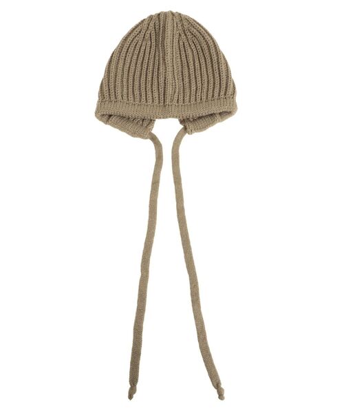 Ungrid（アングリッド）の「イヤーフラップニット帽（ニットキャップ/ビーニー・レディース・アイボリー/ヘザーグレー/チャコールグレー・FREE）」の12枚目の写真