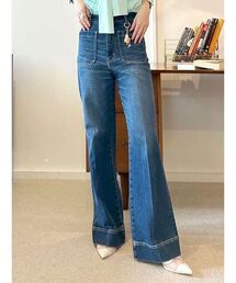 LILY BROWN | ストレートフレアデニムパンツ(デニムパンツ)