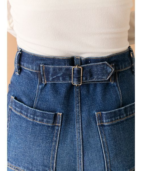 LILY BROWN（リリーブラウン）の「ストレートフレアデニムパンツ（デニムパンツ・レディース・ブラウン/ブルー/ライトブルー・0/1）」の12枚目の写真