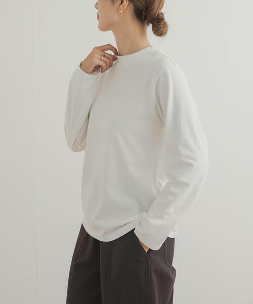 Grow Organic ハイネックロングスリーブTシャツ（Tシャツ/カットソー