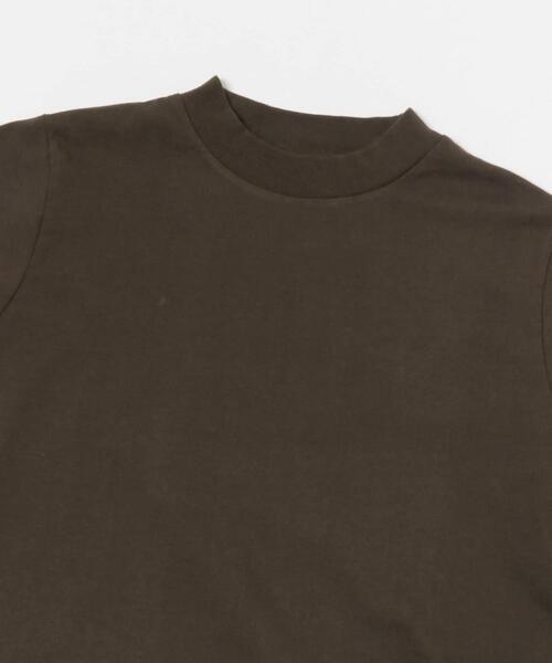URBAN RESEARCH DOORS(アーバンリサーチドアーズ)の「Grow Organic ハイネックロングスリーブTシャツ(Tシャツ/カットソー・レディース・ブラウン/オフホワイト・MEDIUM)」の7枚目の写真