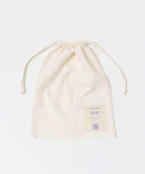 URBAN RESEARCH DOORS(アーバンリサーチドアーズ)の「Grow Organic ハイネックロングスリーブTシャツ(Tシャツ/カットソー・レディース・ブラウン/オフホワイト・MEDIUM)」の12枚目の写真