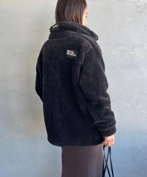 ＋phenix/プラスフェニックス] 別注 ボアフリース ジャケット【追加