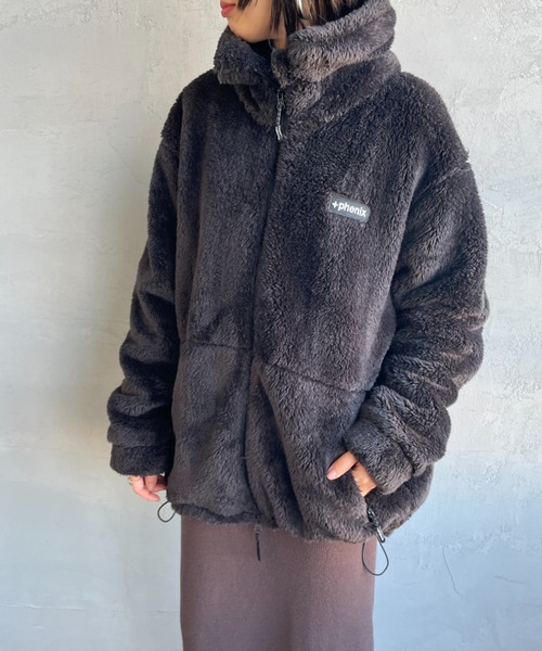 ＋phenix/プラスフェニックス] 別注 ボアフリース ジャケット【追加