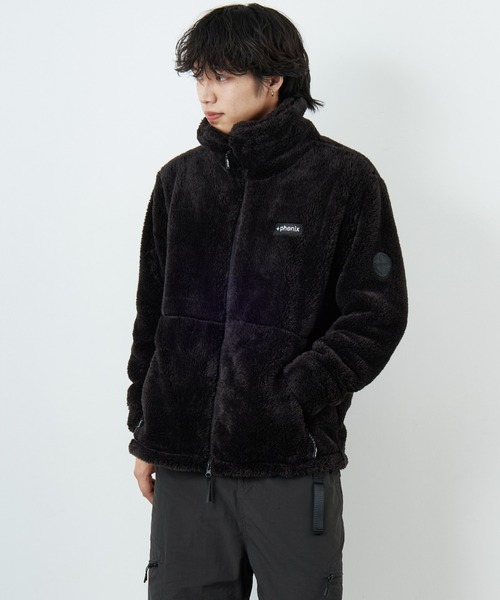 ＋phenix/プラスフェニックス] 別注 ボアフリース ジャケット【追加