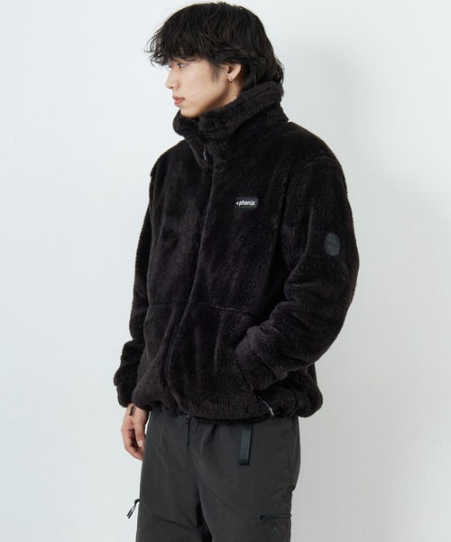 ＋phenix/プラスフェニックス] 別注 ボアフリース ジャケット【追加