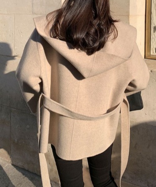 フーディニットメルトンパーカー