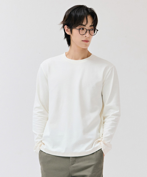 CHASECULT（チェイスカルト）の「男性変形組織Tシャツ-アイボリー（Tシャツ/カットソー・メンズ・アイボリー・100/110/95/105）」の2枚目の写真