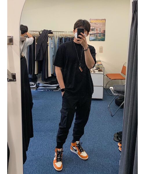 MUSINSA STANDARD（ムシンサスタンダード）の「フォンテリラックスフィットクルーネックTシャツ[ブラック]（Tシャツ/カットソー・メンズ・その他・X-LARGE/XX-LARGE/XXX-LARGE/SMALL/MEDIUM/LARGE）」の18枚目の写真