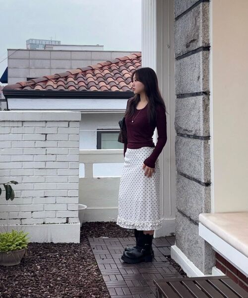 SALT AND CHOCOLATE（ソルトアンドチョコレート）の「グレーシャーバックルミドルブーツ412546008 (5.5cm)（ブーツ・レディース・ブラック・23cm/23.5cm/24cm/24.5cm/25cm/22.5cm）」の3枚目の写真