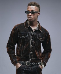 ANDER HUNK ブラックボンバージャケット M ANDER HUNK ブラックボンバージャケット M アンダーハンクANDER