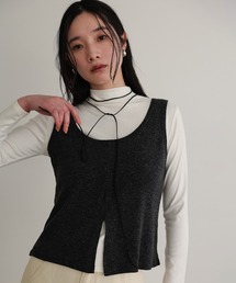 【SET ITEM】タンクトップ　長袖カットソーセット