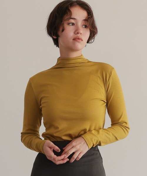 attiree（アティレー）の「【SET ITEM】タンクトップ　長袖カットソーセット（Tシャツ/カットソー・レディース・イエロー×グリーン/ブラック/ホワイト/グレー・MEDIUM）」の11枚目の写真