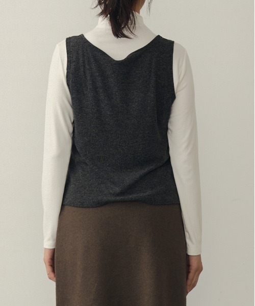 attiree（アティレー）の「【SET ITEM】タンクトップ　長袖カットソーセット（Tシャツ/カットソー・レディース・イエロー×グリーン/ブラック/ホワイト/グレー・MEDIUM）」の17枚目の写真