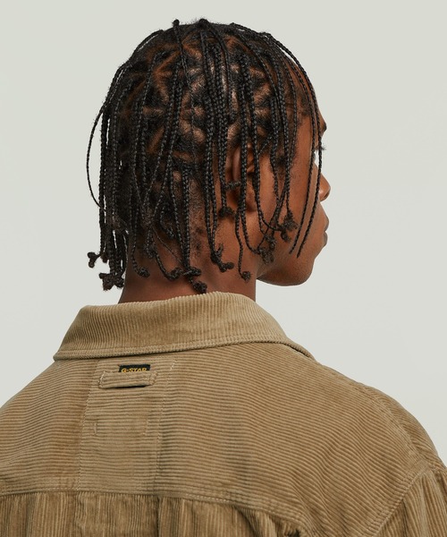 G-STAR（ジースター）の「CHORE JACKET/チョアジャケット/ヴィンテージライクウォッシュド加工コーデュロイカバーオール（カバーオール・メンズ・ベージュ系その他・SMALL/MEDIUM/LARGE/X-LARGE）」の5枚目の写真