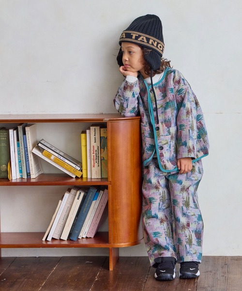 MARKEY'S（マーキーズ）の「ゴブラン織イージーパンツ（その他パンツ・キッズ・グリーン/グレー・90/100/110/120/130/140/150）」の9枚目の写真