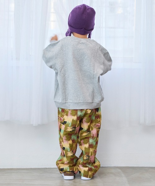 MARKEY'S（マーキーズ）の「ゴブラン織イージーパンツ（その他パンツ・キッズ・グリーン/グレー・90/100/110/120/130/140/150）」の6枚目の写真