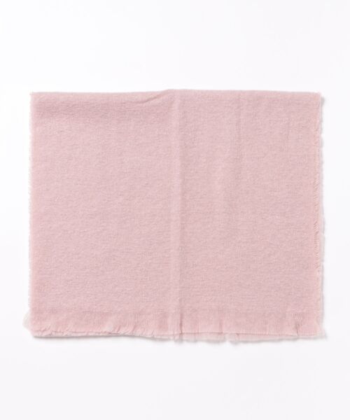 macocca（マコッカ）の「ブークレシャギー無地ストール（ストール/ショール・レディース・ライトグレー/ピンク/モカ/ミント/オレンジ/イエロー/ブルーグレー/アイボリー/チャコールグレー/ブルー・FREE）」の9枚目の写真