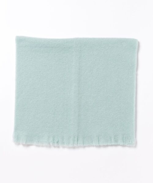 macocca（マコッカ）の「ブークレシャギー無地ストール（ストール/ショール・レディース・ライトグレー/ピンク/モカ/ミント/オレンジ/イエロー/ブルーグレー/アイボリー/チャコールグレー/ブルー・FREE）」の6枚目の写真