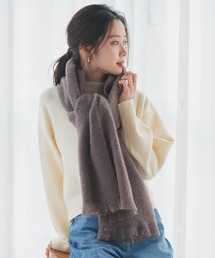 macocca | ブークレシャギー無地ストール(ストール/ショール)