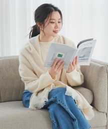 macocca（マコッカ）の「ブークレシャギー無地ストール（ストール/ショール）」