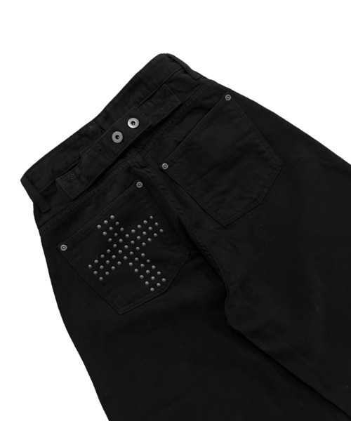 THEAIRTOWN(ジエアタウン)の「fancy cross strap cotton pt(その他パンツ・レディース・ブラック・LARGE/MEDIUM/SMALL)」の12枚目の写真