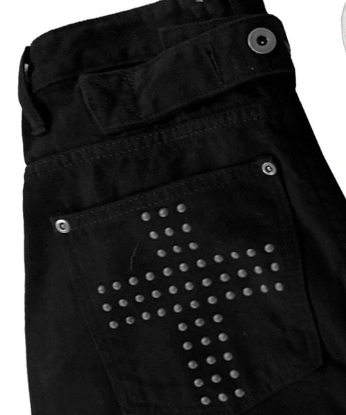 THEAIRTOWN(ジエアタウン)の「fancy cross strap cotton pt(その他パンツ・レディース・ブラック・LARGE/MEDIUM/SMALL)」の13枚目の写真