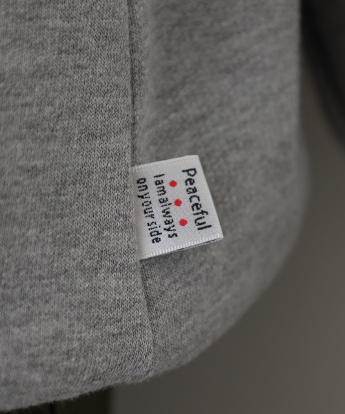 Quelle Chance(ケルシャンス)の「プリント+刺繍 長袖プルオーバー(Tシャツ/カットソー・レディース・杢グレー/チャコールグレー/グリーン/マスタード・M/L)」の16枚目の写真