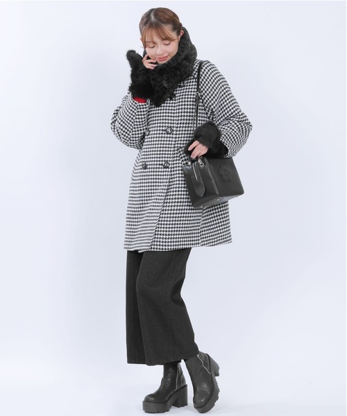 MARY QUANT（マリークワント）の「エコロングファー グローブ（手袋