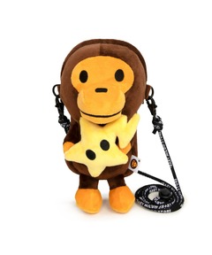 エイプくん ショルダーバッグ BABY MILO MOBILE BAG（ショルダーバッグ）｜A BATHING APE（ア