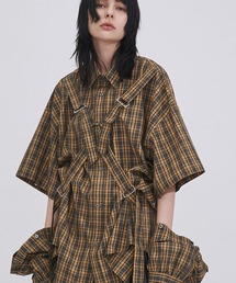 【UNISEX】PARASHUTE 2WAY CHECK SHIRTS/パラシュート2WAYチェックシャツ