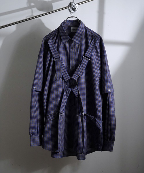 UNISEX】PARASHUTE 2WAY CHECK SHIRTS/パラシュート2WAYチェックシャツ