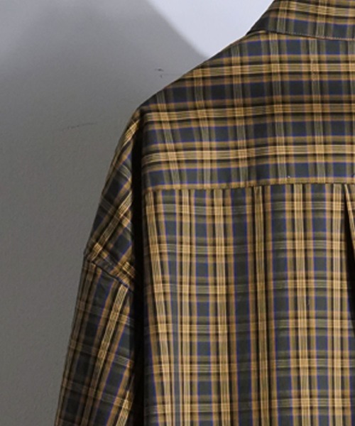 SeeSew（シーソー）の「【UNISEX】PARASHUTE 2WAY CHECK SHIRTS