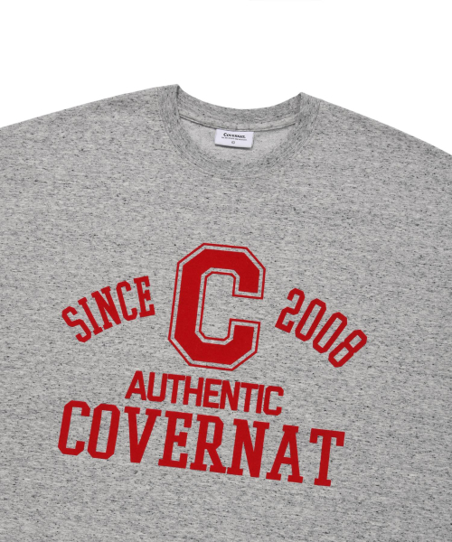 COVERNAT（カバーナット）の「CロゴアーチTシャツメランジグレー（Tシャツ/カットソー・レディース・その他・LARGE/MEDIUM/X-LARGE/XX-LARGE）」の3枚目の写真