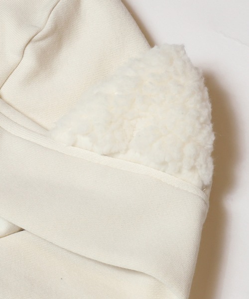 coca（coca）（コカ）の「キッズ　裏起毛ネコ耳ワンピース（ワンピース・キッズ・ブラック/アイボリー・130/140/150/120）」の15枚目の写真