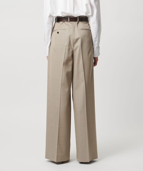 LOEFF（ロエフ）の「＜LOEFF＞ギャバジン バギー パンツ（その他パンツ・レディース・ナチュラル/ダークグレー・1/0/00）」の16枚目の写真