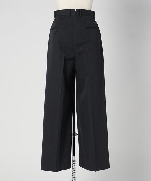 LOEFF（ロエフ）の「＜LOEFF＞ギャバジン バギー パンツ（その他パンツ・レディース・ナチュラル/ダークグレー・1/0/00）」の15枚目の写真