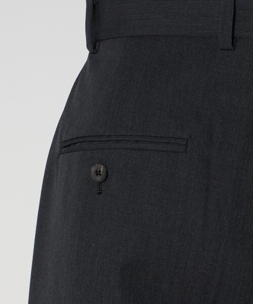 LOEFF（ロエフ）の「＜LOEFF＞ギャバジン バギー パンツ（その他パンツ・レディース・ナチュラル/ダークグレー・1/0/00）」の12枚目の写真