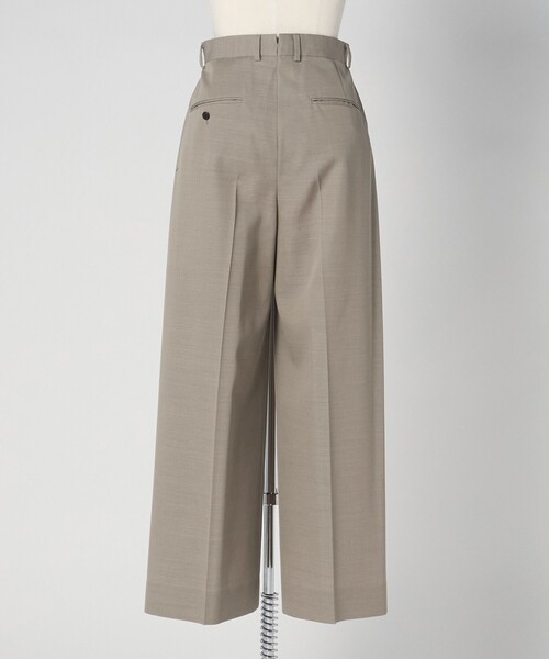 LOEFF（ロエフ）の「＜LOEFF＞ギャバジン バギー パンツ（その他パンツ・レディース・ナチュラル/ダークグレー・1/0/00）」の8枚目の写真