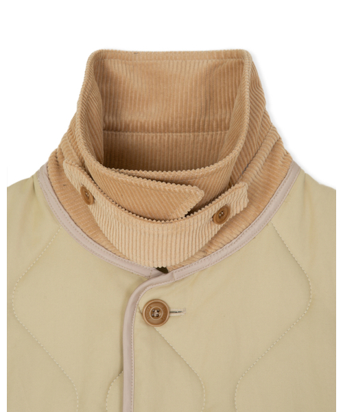 SYNQIA(シンキア)の「キルテッドヘリテージジャケットベージュ(その他アウター・メンズ・その他・SMALL/MEDIUM/LARGE)」の2枚目の写真