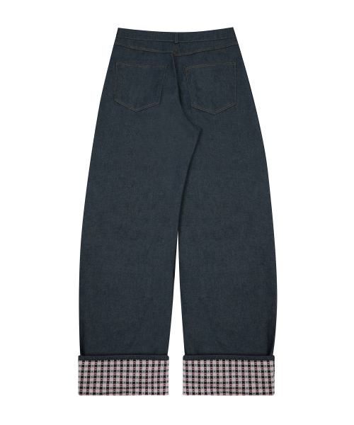 LARTIGENT(ラーティゼン)の「L19 COLOR BUTTON PANTS(NAVY)(その他パンツ・レディース・その他・SMALL/MEDIUM)」の2枚目の写真
