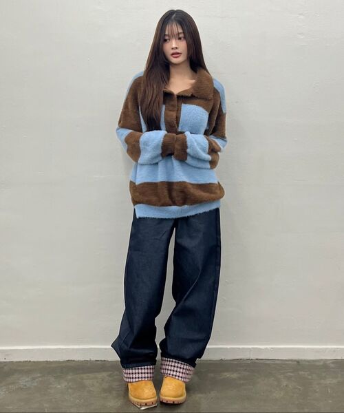 LARTIGENT(ラーティゼン)の「L19 COLOR BUTTON PANTS(NAVY)(その他パンツ・レディース・その他・SMALL/MEDIUM)」の8枚目の写真