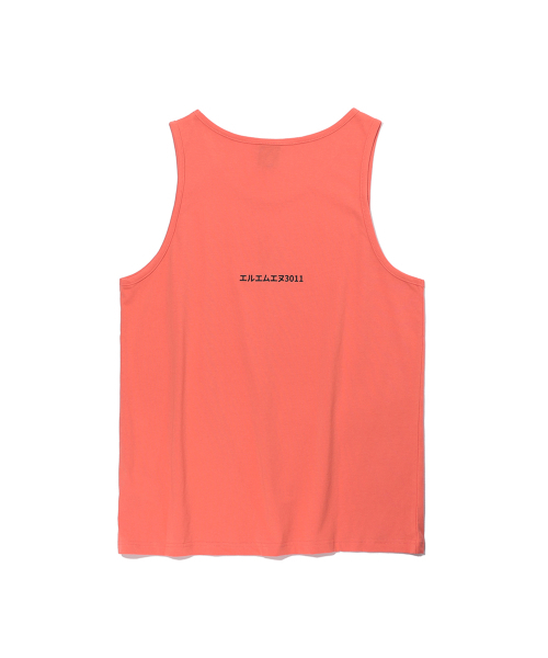 LMN3011(エルエムエヌ3011)の「アイスクリームスリーブレスT-ストーンレッド(Tシャツ/カットソー・メンズ・レッド・MEDIUM/LARGE/X-LARGE)」の2枚目の写真