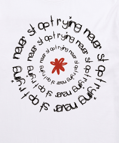 VANNWORKS(バンワークス)の「NEVER STOP オーバーサイズ 半袖Tシャツ (VS0126) ホワイト(Tシャツ/カットソー・レディース・その他・SMALL/MEDIUM/LARGE/X-LARGE/XX-LARGE)」の3枚目の写真