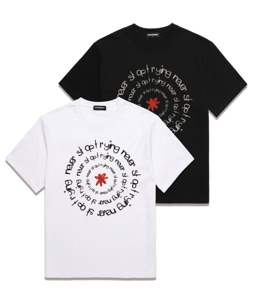 VANNWORKS(バンワークス)の「NEVER STOP オーバーサイズ 半袖Tシャツ (VS0126) ホワイト(Tシャツ/カットソー・レディース・その他・SMALL/MEDIUM/LARGE/X-LARGE/XX-LARGE)」の4枚目の写真