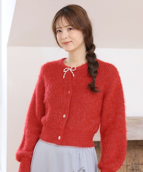 パールリボン カーディガン（カーディガン/ボレロ）｜MARY QUANT