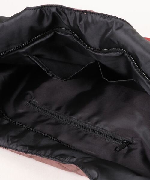 PEANUTS（ピーナッツ）の「PEANUTS 中綿キルティングトート（トートバッグ・レディース・ブラウン/ブラック/その他/レオパード/その他1・FREE）」の7枚目の写真